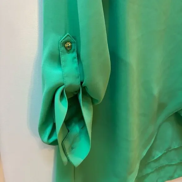 The Limited Green Women's blouse size M - Picture 4 of 6